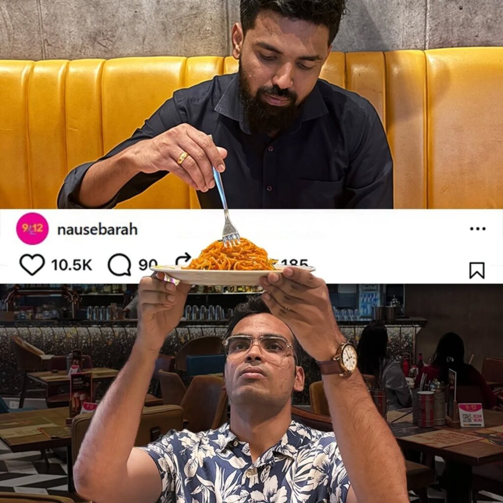 Instagram post from nausebarah. This post is in position 1.